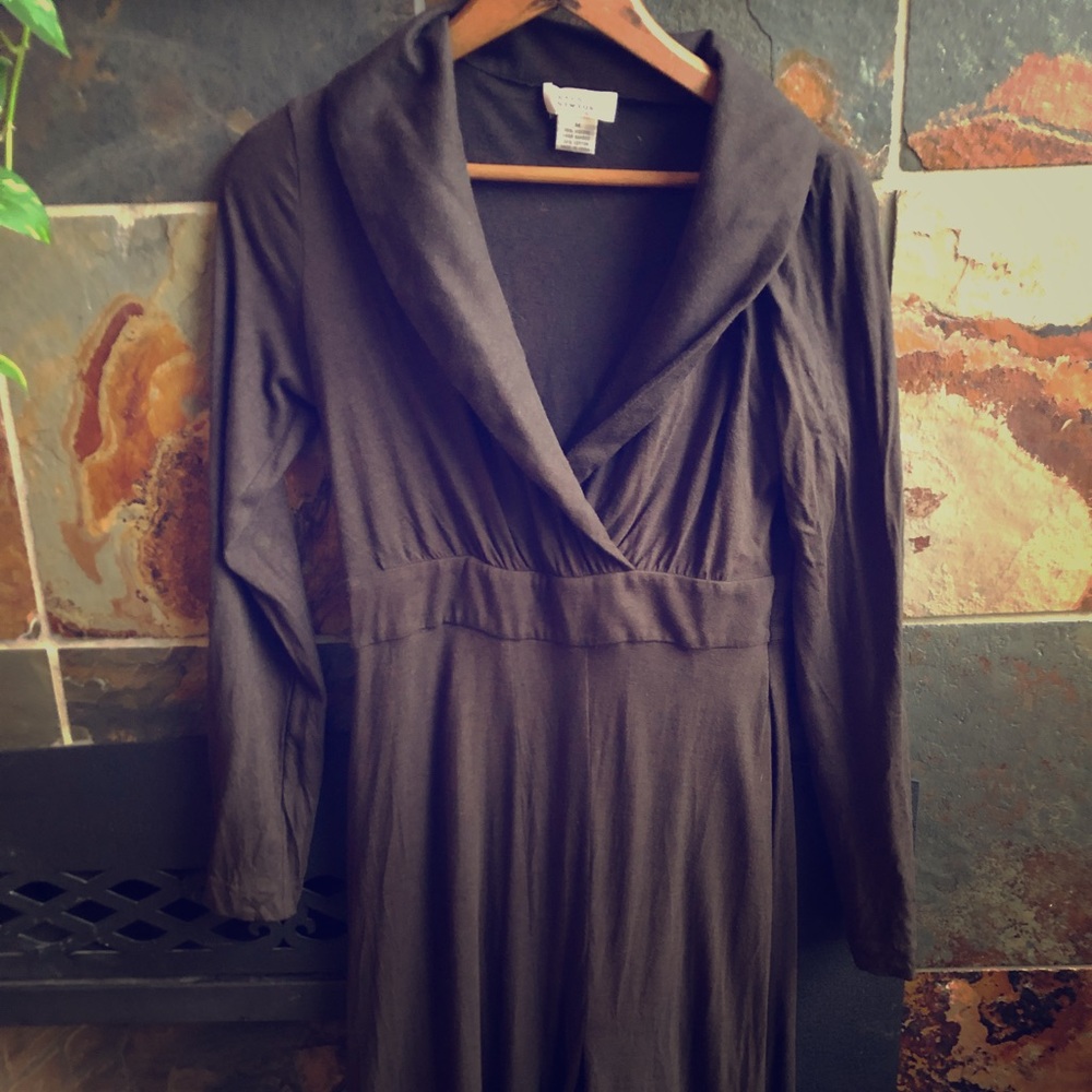 Sz m Barney’s New York chocolate brown dress